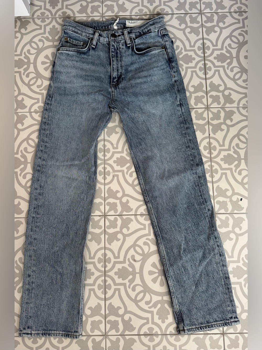 Rag & Bone Harlow straight jeans